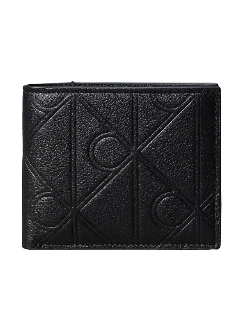 CALVIN KLEIN Allover Monogram Logo Bifold Wallet - Image 1